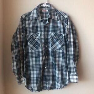 LEVI’S Plaid Button Down Long Sleeve